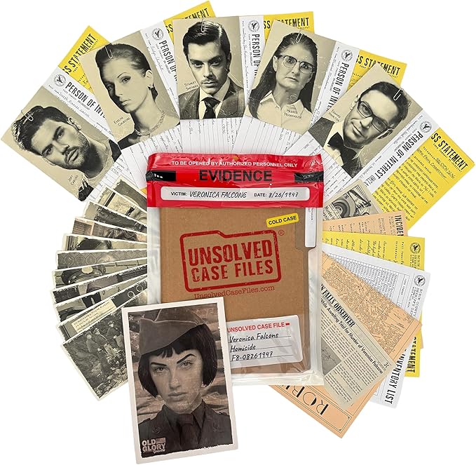 UNSOLVED CASE FILES | Falcone Veronica - Cold Case Murder Mystery Game | Can You Solve The Crime?