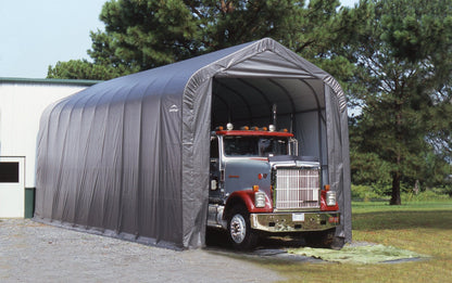 ShelterLogic Garage 16 x 40 x 16 Peak Standard Grey