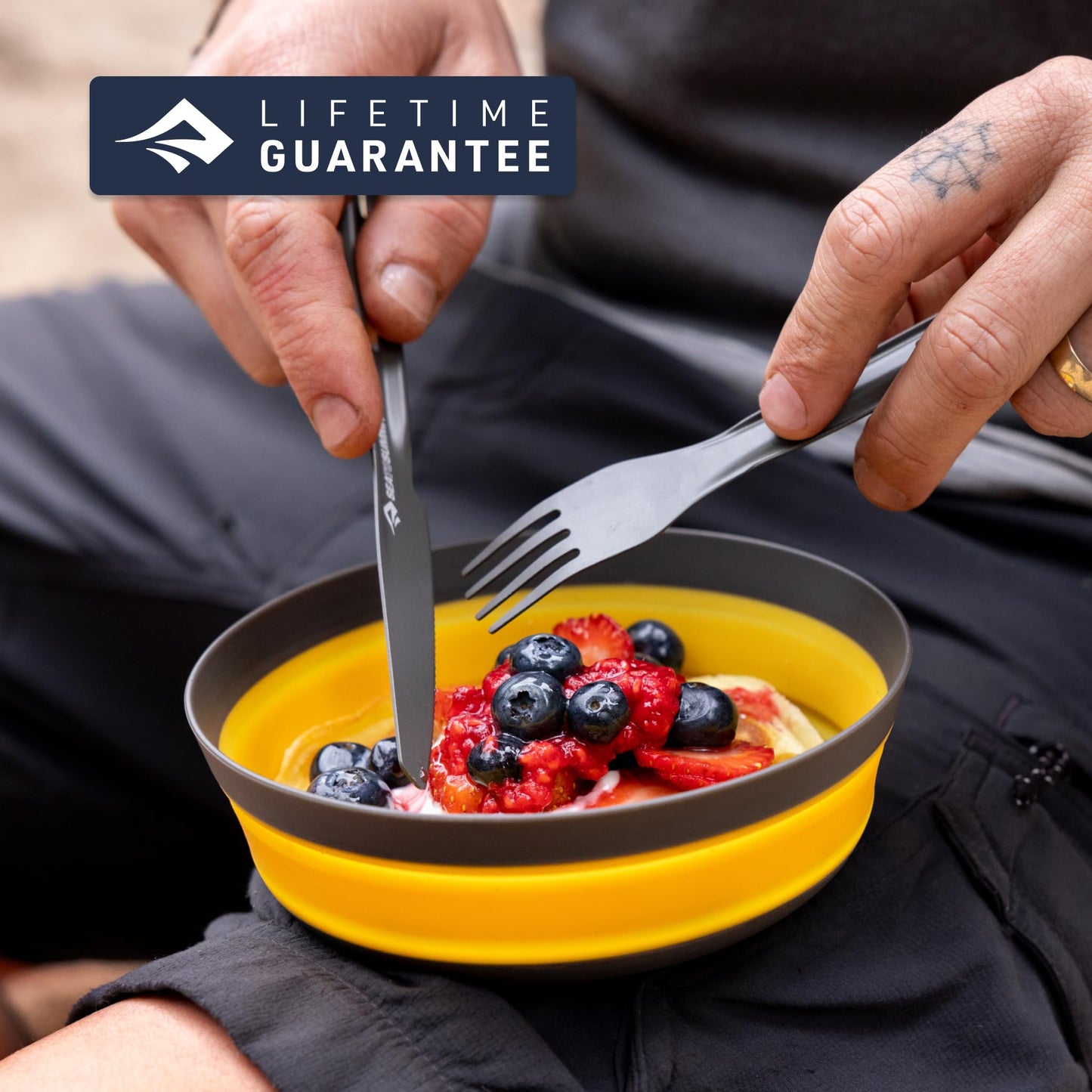 Sea to Summit Collapsible Dinnerware Set and Spork