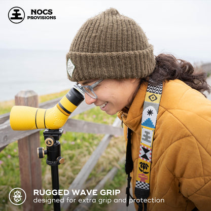 Nocs Provisions Lite View 9-27x56mm Spotting Scope – Compact, Fully Multi-Coated, Anti-Scratch Optics for Adults & Kids, Ideal for Bird Watching, Hiking, Wildlife & Outdoor Travel - Saguaro Green