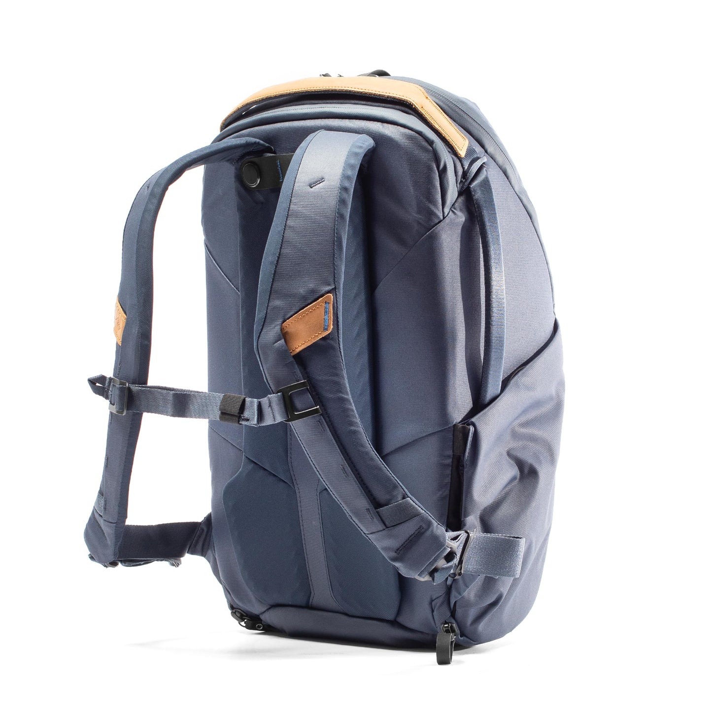 Peak Design Everyday Backpack Zip 20L, Midnight, 270-Degree Zip, Dual Side Pockets, FlexFold Dividers, Fits 15" Laptop, For Camera Carry, Daily Commutes or Travel, Versatile Backpack for Men and Women