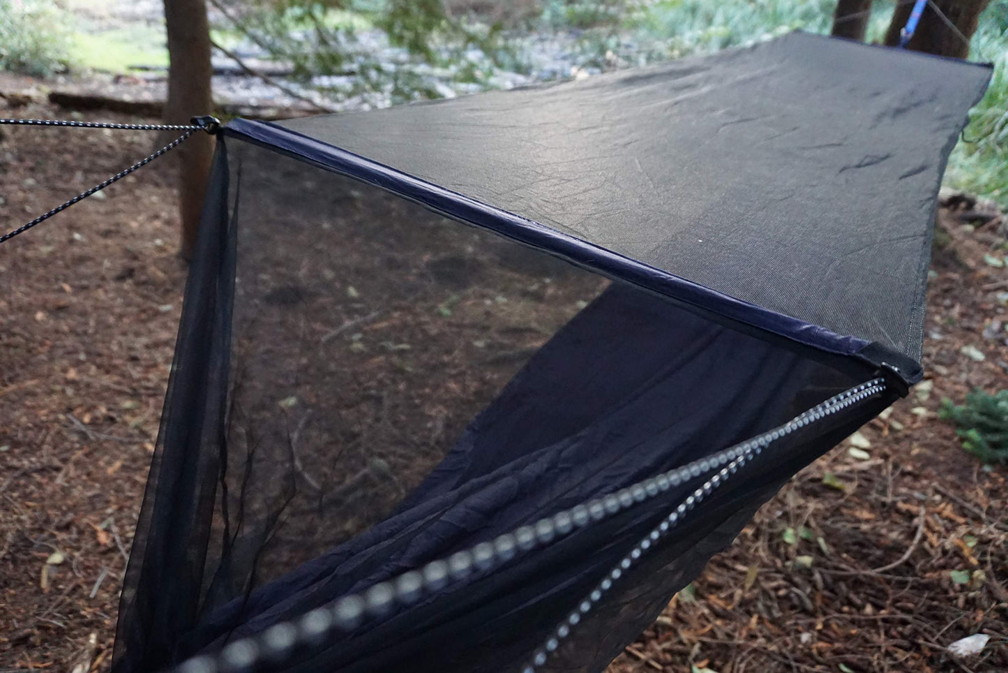 GRAND TRUNK Skeeter Beeter XT Hammock with Bug Net | 10’6” Parachute Nylon Camping Hammock, Carabiners & Hanging Kit | 400 lb Capacity | Olive & Khaki