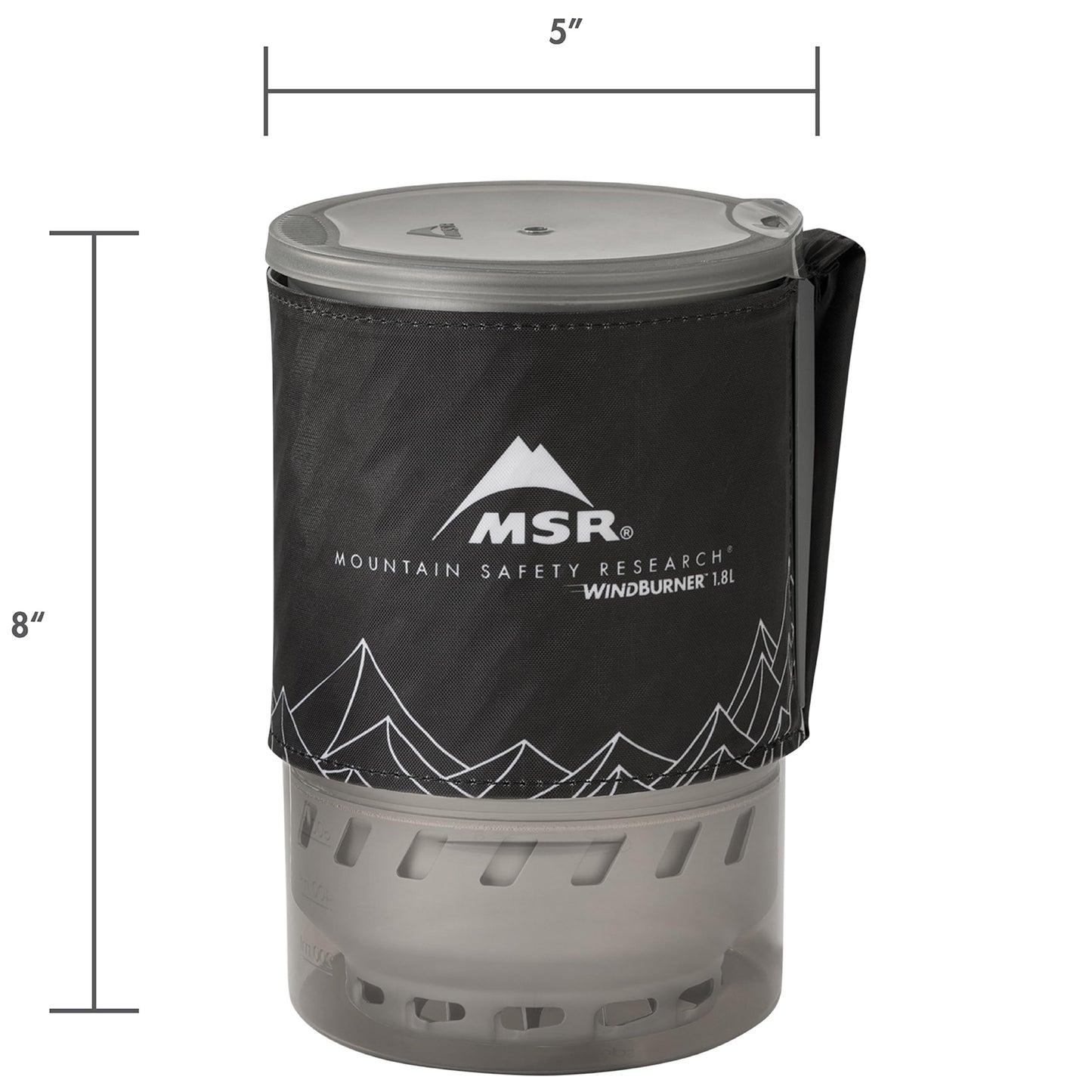 MSR WindBurner Duo Windproof Camping and Backpacking Stove System