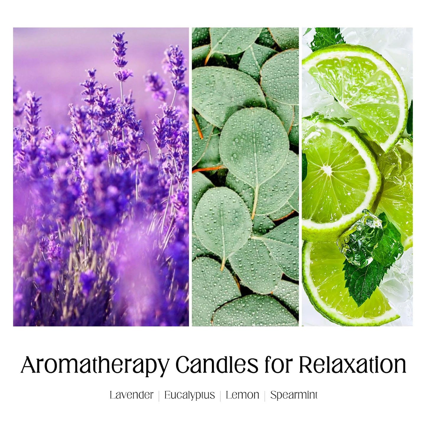 KOTKAS Lavender Candle Gifts for Mom Birthday - Funny Mothers Day Candles for Mom from Son Daughter - Eucalyptus Lavender Scented Soy Candles Non Toxic for Home - at Least You Dont Have Ugly Children