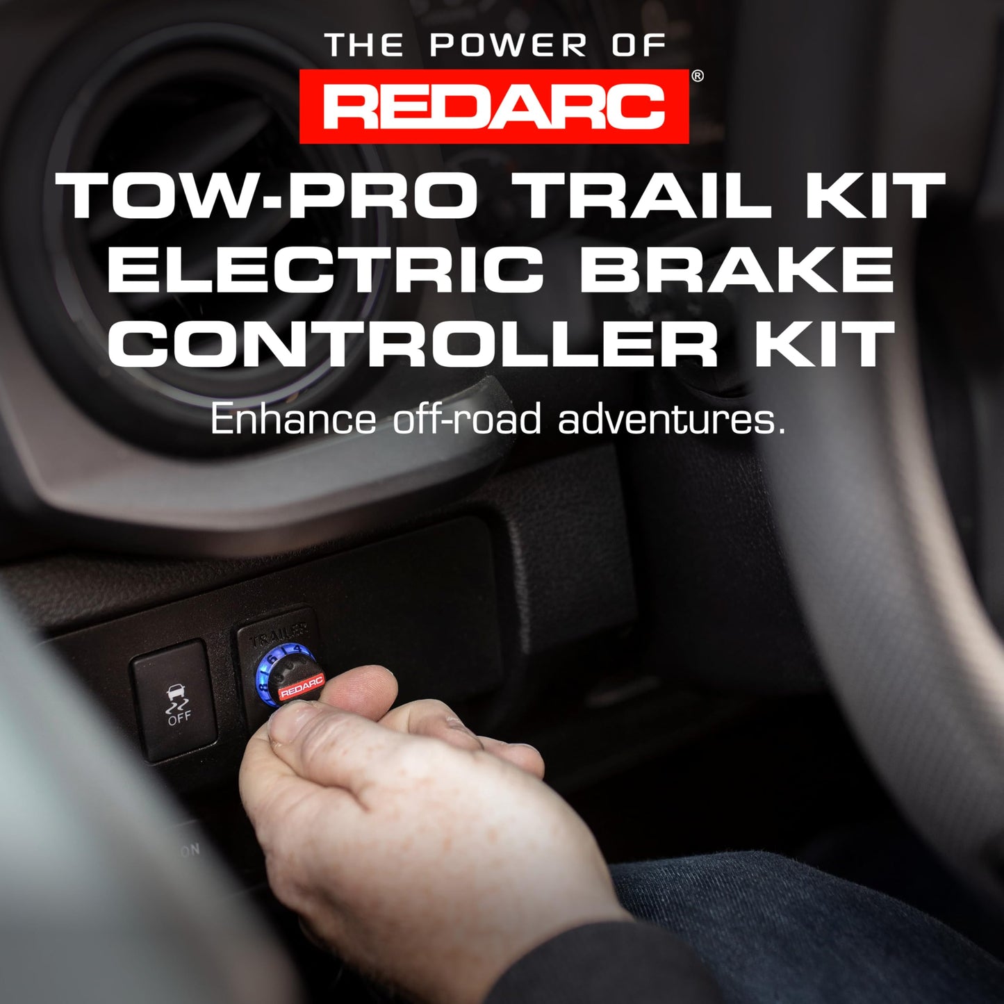 REDARC Tow-Pro Trail Kit Electric Trailer Brake Controller Kit for Nissan Vehicles, Off Road Dual Braking, Plug and Play Install, 12V/24V Compatible to Tow RV, Camper, Trailer, Boat
