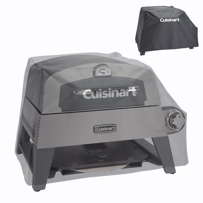 Cuisinart CPT-2110 Fold 'n Go Prep Table & Grill Stand, Portable Outdoor Food Prep Station & CGC-103 3-in-1 Pizza Oven Grill Cover, (Cover fits CGG-403)