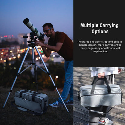 Astromania 50mm Finder & Guidescope Kit - Bundle with - Transport Bag for 1.25" Eyepiece and 2" Eyepiece