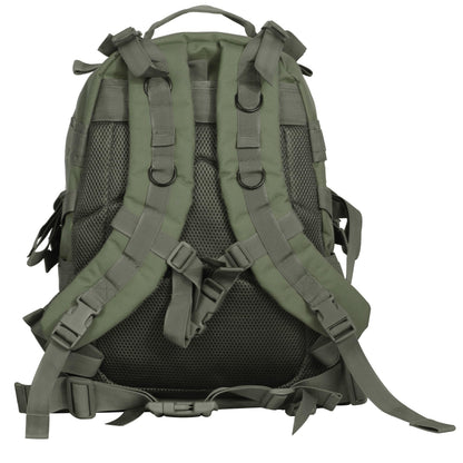 Rothco Large Transport Pack - Rugged Tactical Backpack MOLLE Bag for EDC Storage