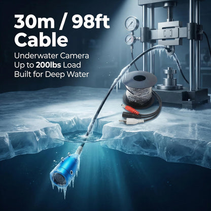 7" Underwater Fishing Camera 1080P HD Fish Finder