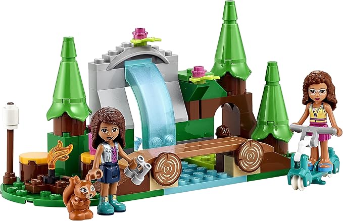 LEGO Friends Forest Waterfall Camping Adventure Set