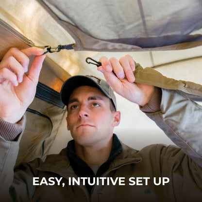 Teton Mesa 14 Canvas Tent; Tent for Family Camping in All Seasons; The Right Shelter for Your Base Camp; Waterproof
