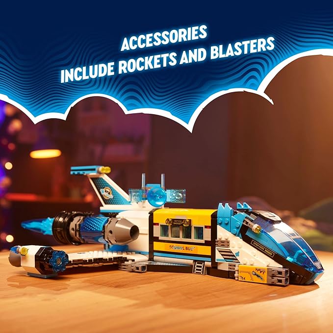 LEGO DREAMZzz Mr. Oz’s Spacebus Building Set Spaceship Toy for Kids Space Shuttle School Bus Unique Space Travel Gift for 9+ Year Olds 71460