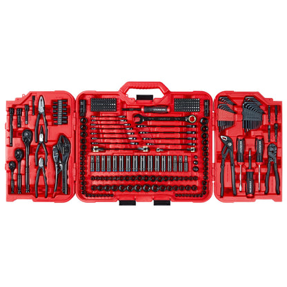 STARWORK TRUE MECHANIC 312-Piece Mechanics Tool Set and Socket Set, Professional, SAE/Metric