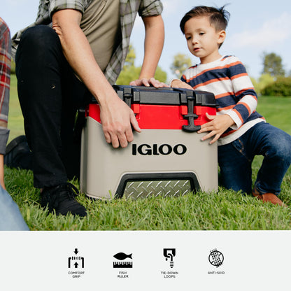 Igloo Heavy-Duty 25 Qt BMX Ice Chest Cooler with Cool Riser Technology