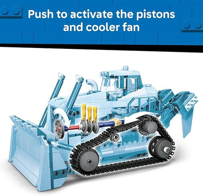 LEGO City Yellow Bulldozer Construction Site Building Toy for Kids Ages 8+ - Pretend Play Set &amp Construction-Themed Building Blocks W/Toy Bulldozer Idea for Boys &amp Girls - 60466