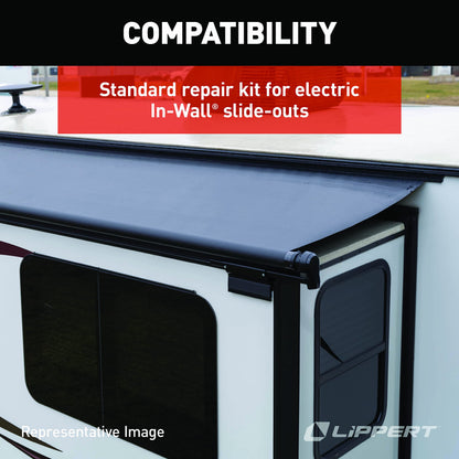 Lippert Components - 366211 Dual Rack Repair Kit