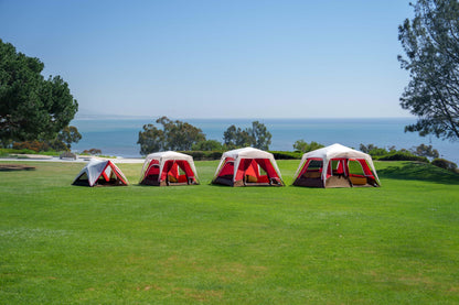 Rapid Series Quick Setup Camping Tent, Integrated Steel Frame Family Tent Made with Waterproof 150d Fabric and 190d Fabric Rain Fly for Family Outdoor Camping