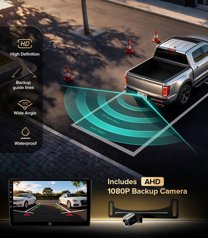 AINAVITO 10 Inch for Ford F150 Radio 2004-2008, F250/F350/450/550 2008-2016 Radio Upgrade Wireless CarPlay Android Auto, Plug and Play, 5G Wi-Fi, Bluetooth 5.0 QLED Touch Screen Car Stereo