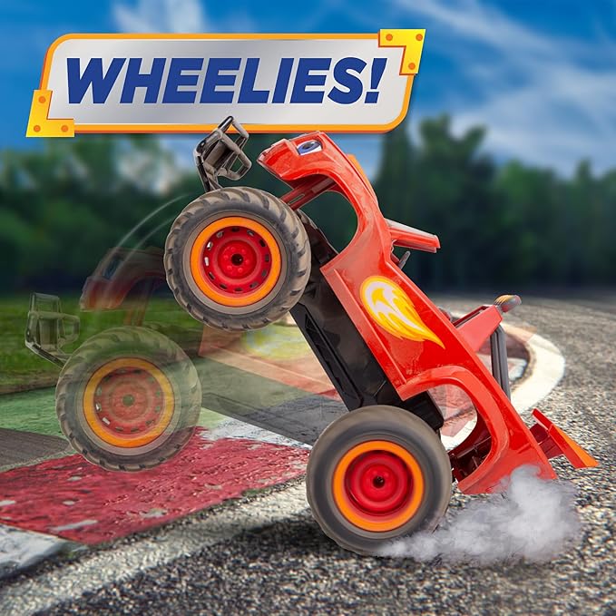 NKOK Blaze and the Monster Machines RC Monster Truck Toy High-Performance Ready-to-Run Remote Control Truck for Kids Off-Road Racing Vehicle
