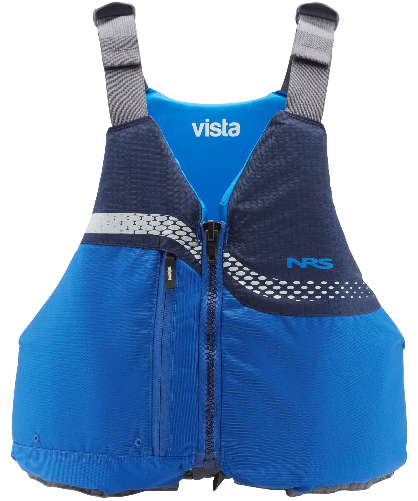 NRS Vista PFD Life Jacket – USCG Type III Certified Adult Unisex Life Vest, Durable Nylon Construction, Adjustable Fit, Reflective Accents for Boating, Kayaking & Paddle Sports