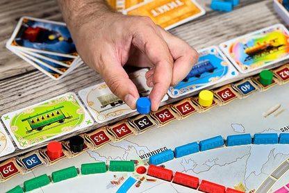 Asmodee Ticket to Ride Board Game (2025 Refresh) - A Cross-Country Train Adventure for Friends and Family Strategy Game for Kids &amp Adults Ages 8+ 2-5 Players 30-60 Minute Playtime