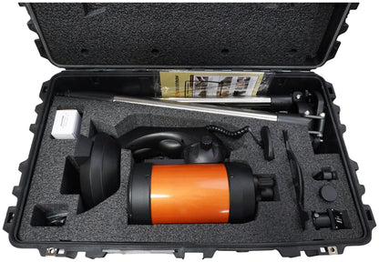 Case Club Case Fits Celestron NexStar 5SE Telescope, including Aperture, Mount, and Tripod. Hard-Shell, Waterproof, Travel Ready