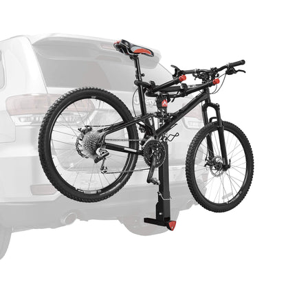 Allen Sports Deluxe Locking Quick Release 2-Bike Carrier for 2 Inch & 1 4 in. Hitch, Model 522QR , Black