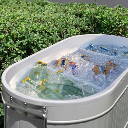 Permasteel 120-Qt Rolling Ice Chest