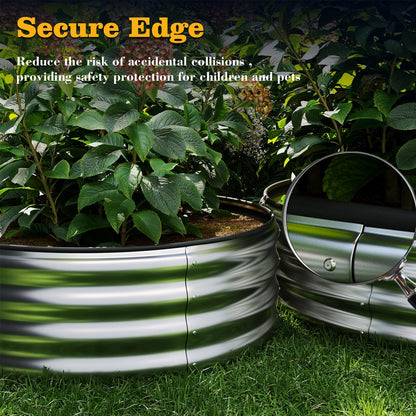ZFHgarden Galvanized Metal Planter Raised Garden Bed Kit for Gardening Outdoor，4x2x1ft 2 Planter Grow Garden Box Raised Flower Bed，Long Vegetable Clearance Herb Raised Garden Beds for Gardening Black