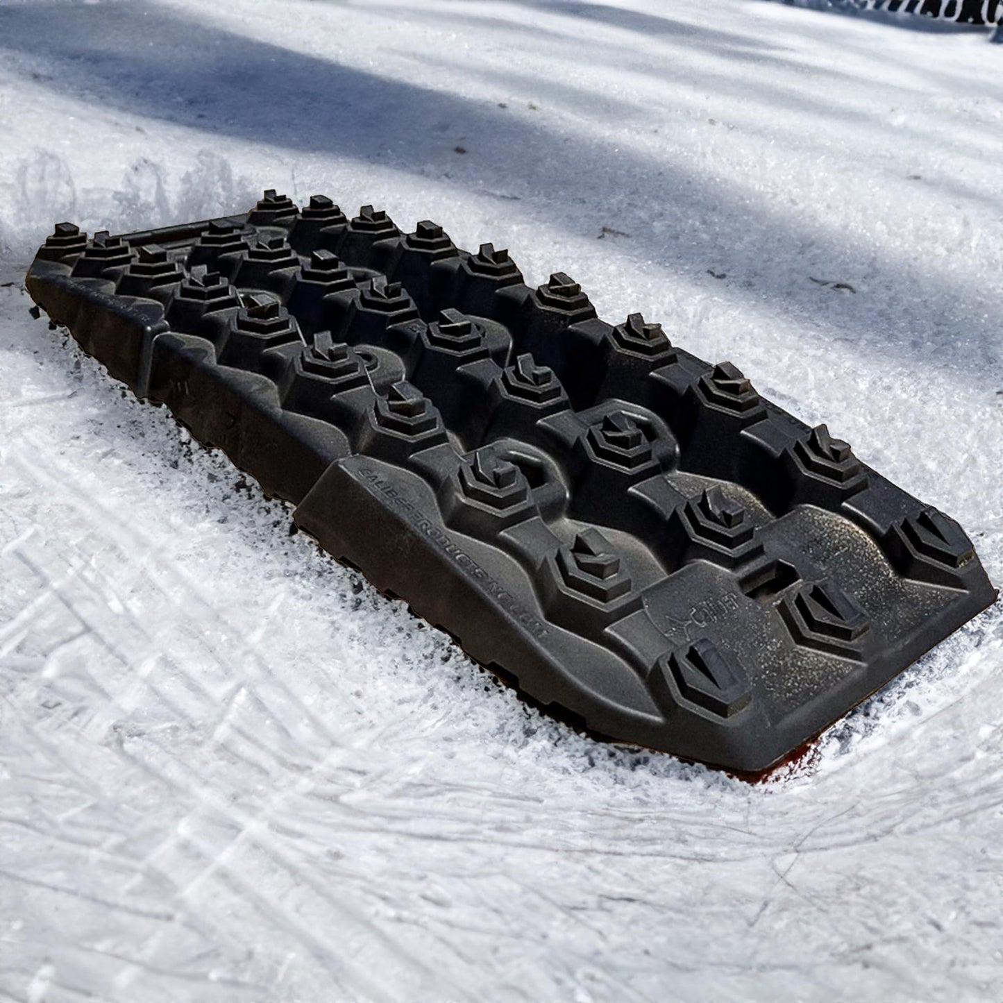 Caliber XTrax Off Road and Snow Recovery Traction Boards, Made in USA, Red, 2-PACK