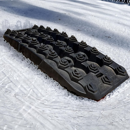 Caliber XTrax Off Road and Snow Recovery Traction Boards, Made in USA, Red, 2-PACK