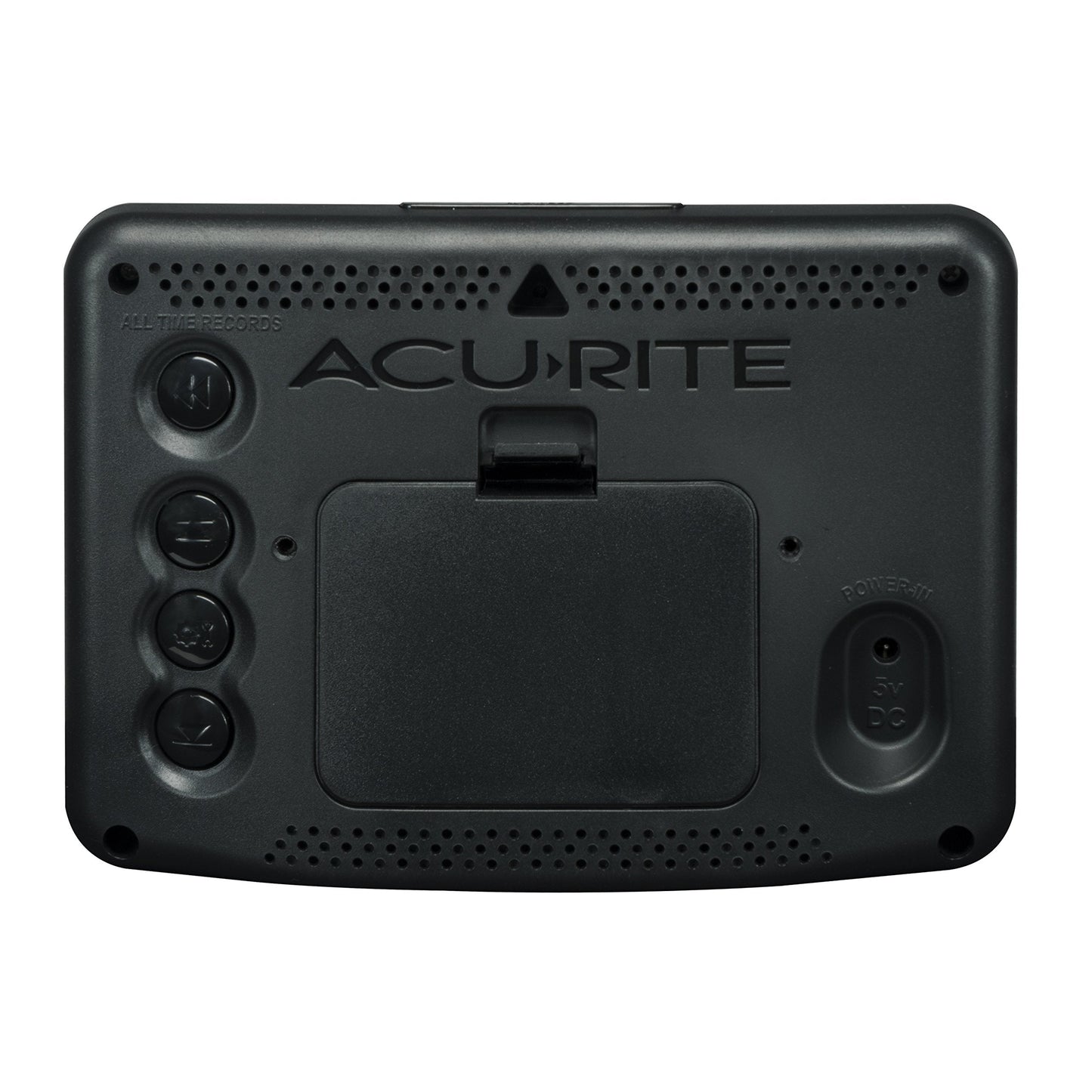 AcuRite 02027AIM Color Weather Station with High Low Temperature and Humidity with Moon Phase, Dark Themed , Black Display