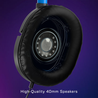 Turtle Beach Recon 50 PlayStation Gaming Headset - PS5, PS4, Xbox Series X, Xbox Series S, Xbox One, Mobile & PC with 3.5mm - Removable Mic, 40mm Speakers