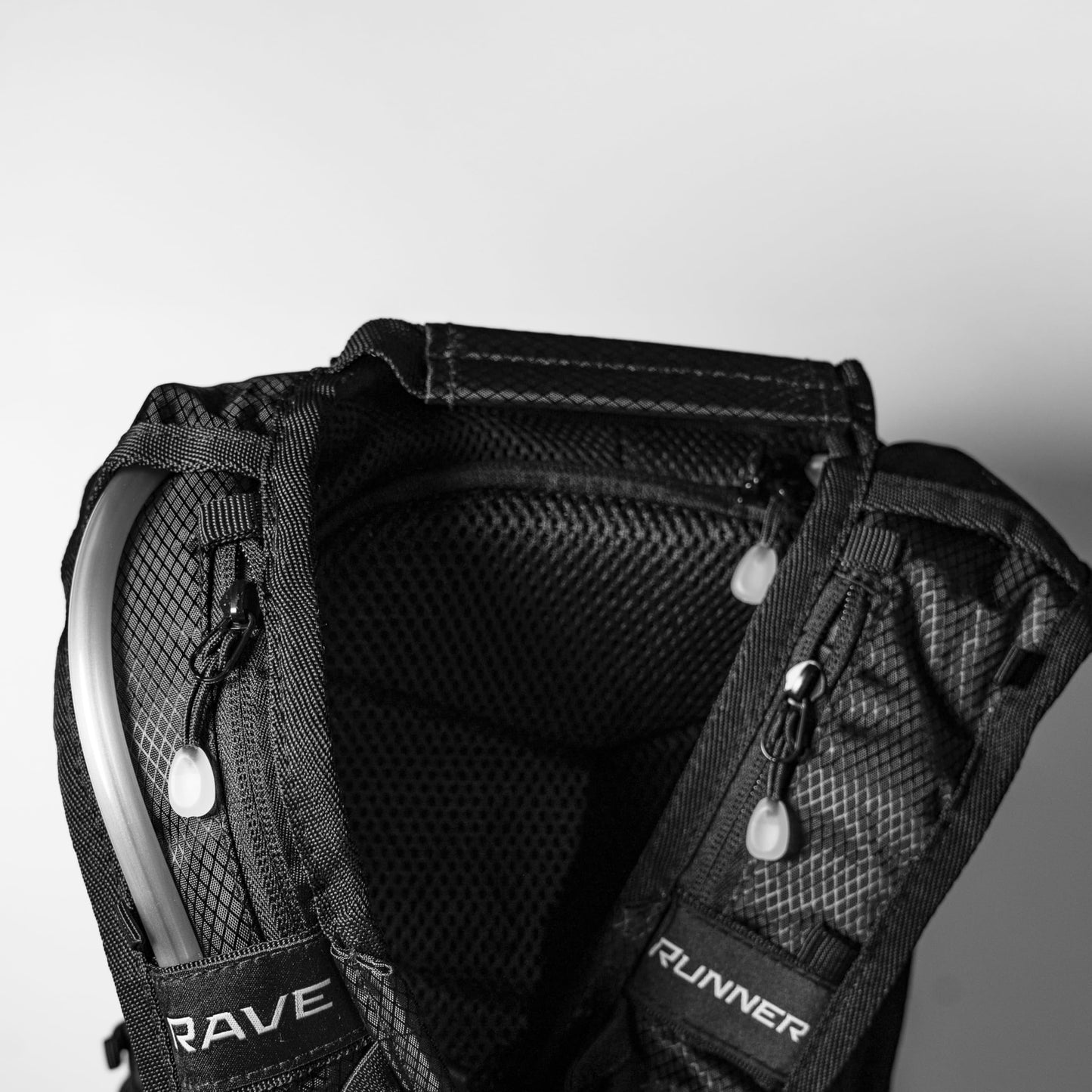 RAVERUNNER® Anti-Theft Hydration Backpack | Festival Approved Rave Backpack for Concert Goers, Leak-Free Festival Water Backpack for EDC, Rave Hydration Pack (Black)