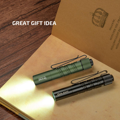 OLIGHT I3T 2 EOS Pocket EDC Flashlight Bundle with Baton4 Pro EDC Rechargeable Small Pocket Flashlight