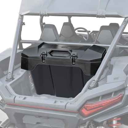 SAUTVS UTV 82 QT Forward Cargo Box for Polaris RZR XP 1000/ XP 4 1000 2024 2025 2026 Accessories, Poly Water Resistant 82QT Forward Cargo Storage Bin, Replace OEM #2889611