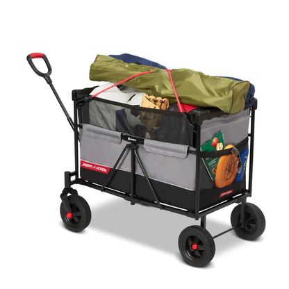 Radio Flyer The Beast MVP Wagon, Heavy Duty Kid & Cargo Folding Wagon, Collapsible Wagon Cart for Ages 1.5+