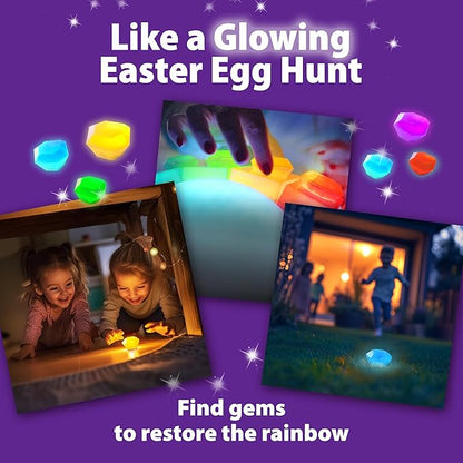 Hide and Seek Meets Rainbow Toys in “Protectors of The Rainbow” | Ages 4-10 | A Musical Treasure Hunt | Easter Egg Hunt &amp Glow in The Dark Game | Outdoor Toys | Unicorn &amp Leprechaun Theme