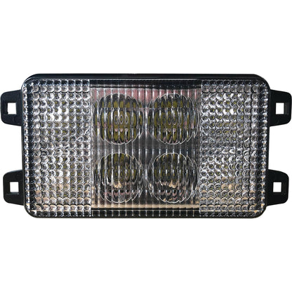TIGERLIGHTS TL5100 LED Headlight 12V Compatible With/Replacement For John Deere 1025R, 1026R, 2025R, 2027R, 2032R, 2036R, 2038R, 2320, 2520 Flood/Spot Combo Off-Road Light