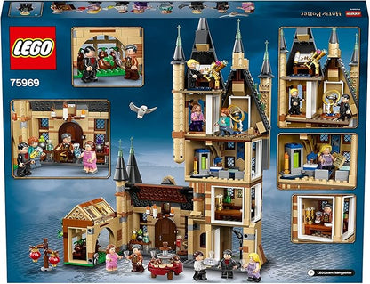 Lego 75969 Harry Potter Hogwarts Astronomy Tower Building Toy for Children +9 Years with 8 Mini Figures