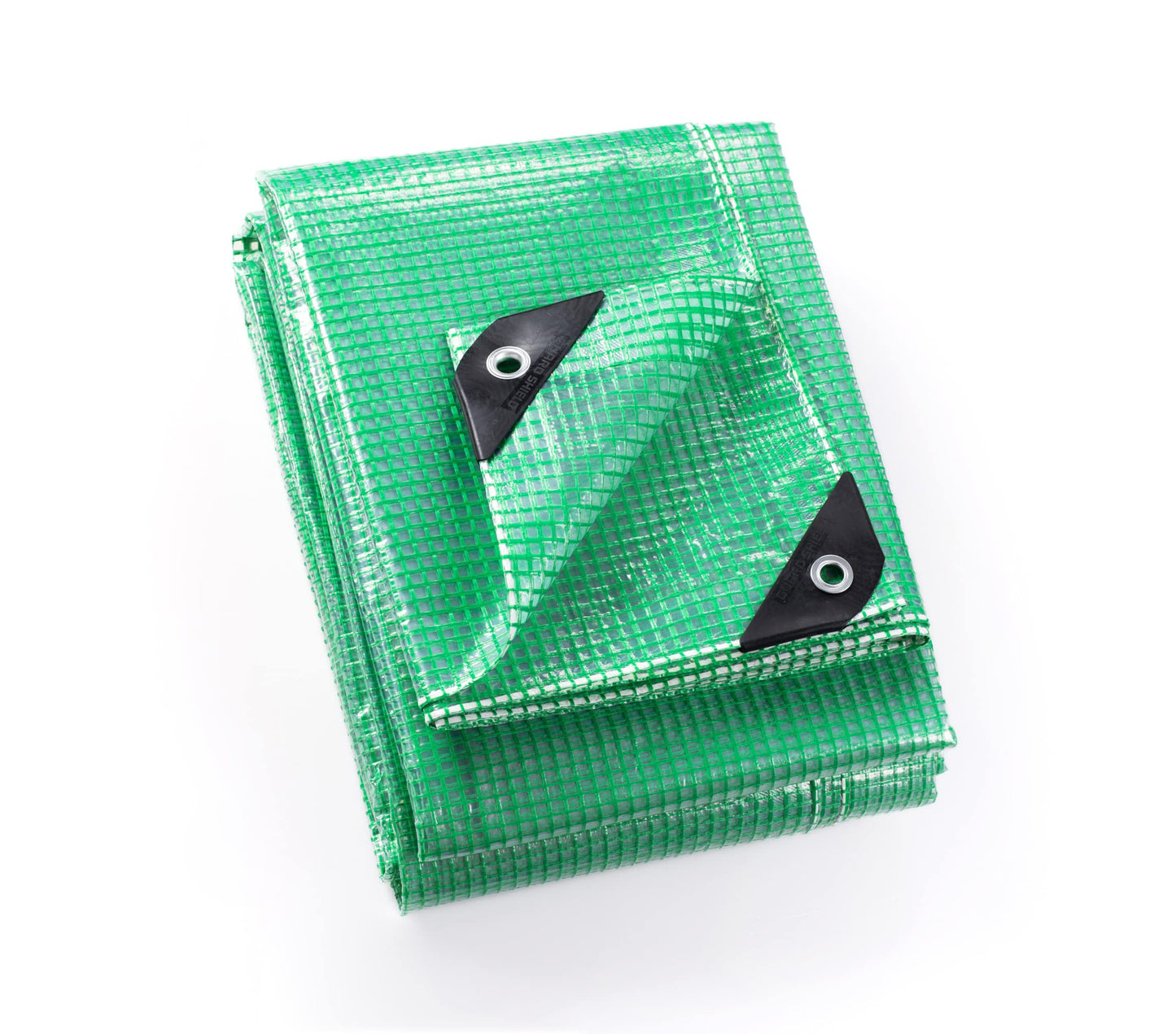 GUARD SHIELD Clear Green Tarp Heavy Duty 20x30 Feet Waterproof for Greenhouse Outdoor Garden Poly Cover UV Resistant 3x3 Weave 10mil