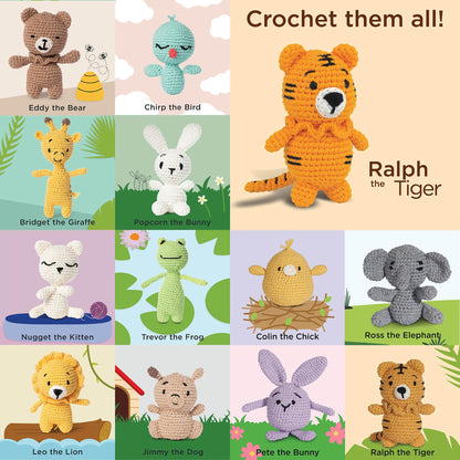 Red Heart Amigurumi Ralph The Tiger Kit