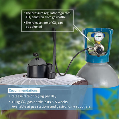 BIOGENTS BG-Booster • CO2 Upgrade for The BG-Mosquitaire Outdoor Mosquito Trap • Upgrade Your BG-Mosquitaire to Target All Biting Mosquitoes
