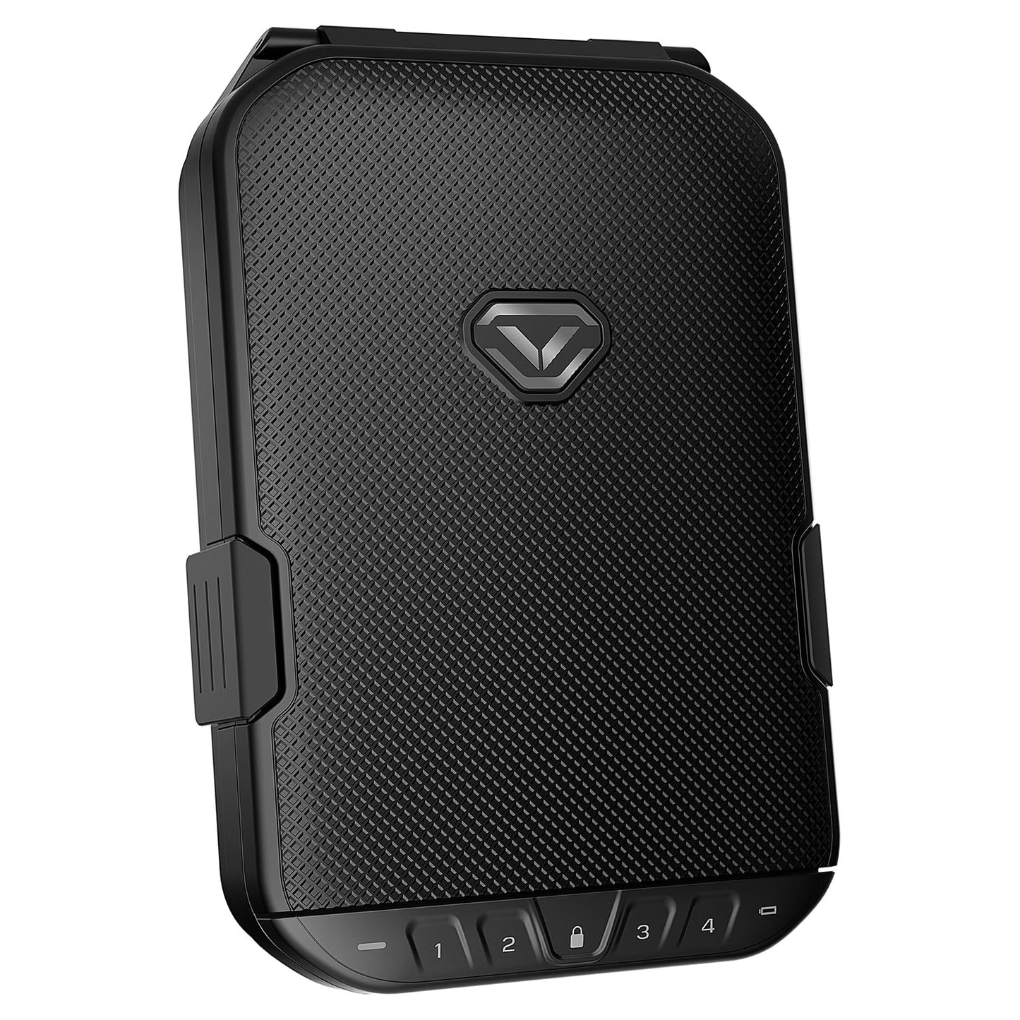 VAULTEK LifePod 10 Compact Lockable Weather Resistant Portable Case with Built-In Lock, Backlit Keypad, Steel Security Cable, & TSA Compliant (Covert Black)