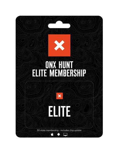 ONX Hunt Elite Membership – Nationwide Digital Hunting Maps for Phone, Tablet & Computer – Color-Coded Public & Private Land Ownership, 24K Topo, Hunt-Specific Layers & Updates