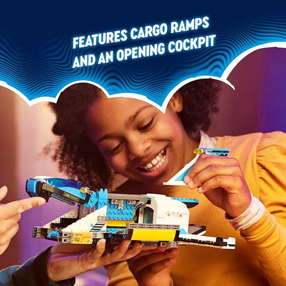LEGO DREAMZzz Mr. Oz’s Spacebus Building Set Spaceship Toy for Kids Space Shuttle School Bus Unique Space Travel Gift for 9+ Year Olds 71460