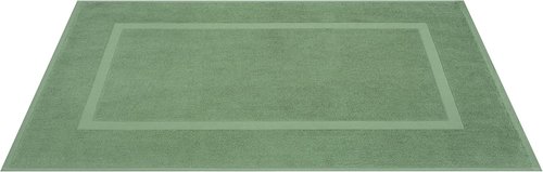 Cotton Paradise 100% Cotton Bath Mats - Soft, Absorbent, Quick-Dry Set of 2 | Sage Green 20x34 Inches