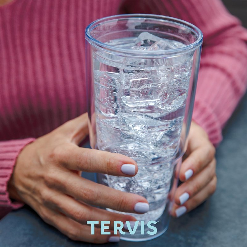 Tervis Fishing Lures Made in USA Double Walled Insulated Tumbler Travel Cup Keeps Drinks Cold & Hot, 24oz, Classic
