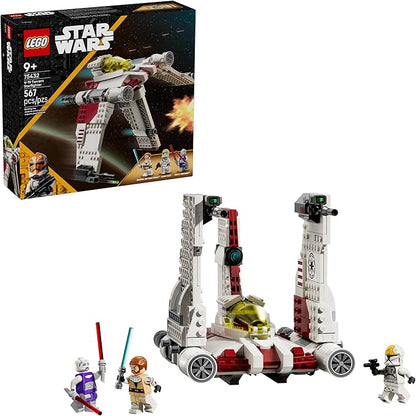 LEGO Star Wars: The Clone Wars V-19 Torrent Starfighter Building Toy - Pretend Play Set for Boys &amp Girls Ages 9+ - Starship Model Kit W/ 3 Minifigures - Gift Idea for Birthdays - 75432