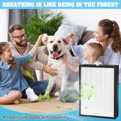 Upgraded FY1410/FY1413 replacment Filter,compatible with for Philips 1000/1000i Air Purifier Series Replace AC1214 AC1215 AC1217 AC2729,QCYZTL filter,4-Pack